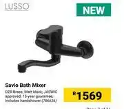 Builders Warehouse Lusso savio bath mixer offer