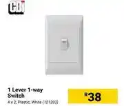 Builders Warehouse Cbi 1 lever 1 way switch offer