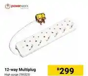 Builders Warehouse Power worx 12 way multiplug offer