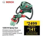 Builders Warehouse Bosch 1200w spray gun offer