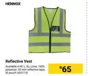 Builders Warehouse Hennox reflective vest offer