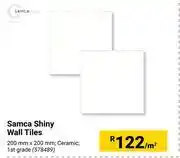 Builders Warehouse Samca shiny wall tiles-per sqm offer