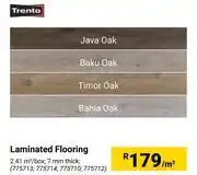 Builders Warehouse Trento laminated flooring-per sqm offer