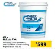 Builders Warehouse Berger master nukote pva-20l offer