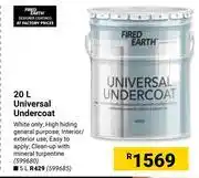 Builders Warehouse Fired earth universal undercoat-20l offer