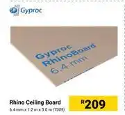 Builders Warehouse Gyproc rhino ceiling board offer