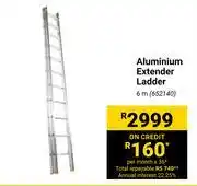 Builders Warehouse Aluminium extender ladder 6m offer