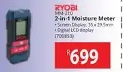 Builders Warehouse Ryobi 2-in-1 moisture meter mm-210 offer