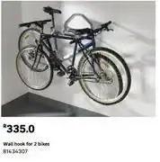 Wall hook for 2 bikes 81434307