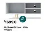 Leroy Merlin Bam! budget tv stand (white) 777a3a4c offer