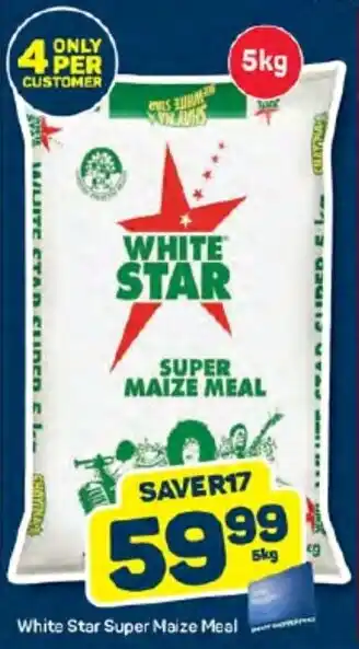 Pick n Pay White Star Super Maize Meal offer
