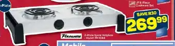 Pick n Pay Pineware 2-Plate Spiral Hotplate offer