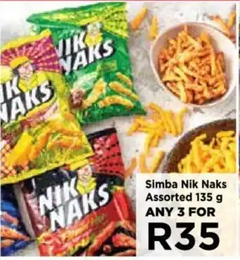 Food Lover's Market Simba Nik Naks Assorted 135g offer
