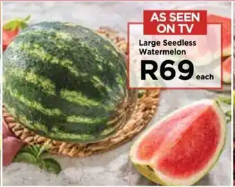 Food Lover's Market Large Seedless Watermelon offer
