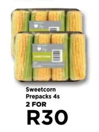 Food Lover's Market Sweetcorn Prepacks 4s offer
