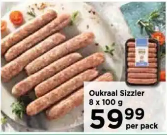 Food Lover's Market Oukraal Sizzler 8x100g offer