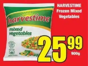 Boxer HARVESTIME Frozen Mixed Vegetables offer