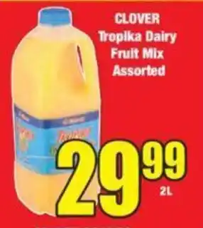 Boxer CLOVER Tropika Dairy Fruit Mix Assorted offer