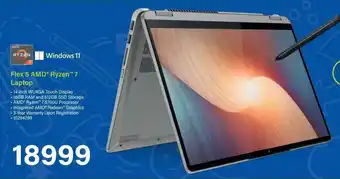 Incredible Connection Lenovo Flex 5 AMD Ryzen 7 Laptop offer
