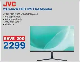 Incredible Connection JVC 23.8-Inch FHD IPS Flat Monitor offer