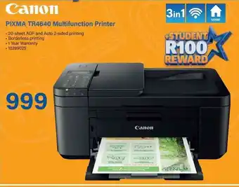 Incredible Connection Canon PIXMA TR4640 Multifunction Printer offer