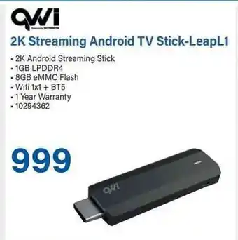 Incredible Connection 2K Streaming Android TV Stick-LeapL1 offer