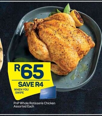 Pick n Pay PnP Whole Rotisseries Chicken Assorted offer
