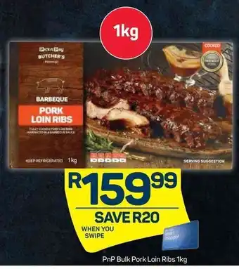 Pick n Pay PnP Bulk Pork Ribs 1kg offer