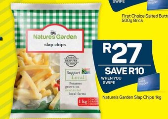 Pick n Pay Nature's Garden Slap Chips 1kg offer