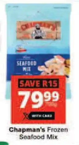 Checkers Chapman's Frozen Seafood Mix offer
