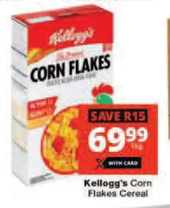 Checkers Kellogg's Corn Flakes Cereal offer