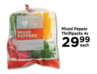 Food Lover's Market Mixed Pepper Thriftpacks 4s offer