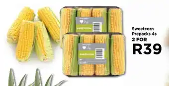 Food Lover's Market Sweetcorn Prepacks 4s offer