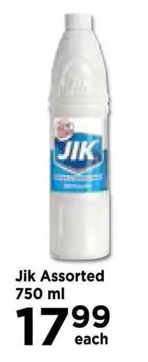 Food Lover's Market Jik Assorted 750ml offer