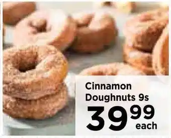 Food Lover's Market Cinnamon Doughnuts 9s offer