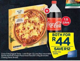 Pick n Pay Coca-Cola Original Taste-Less Sugar 1.5 Litre offer