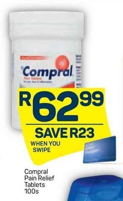 Pick n Pay Compral Pain Relief Tablets 100s offer