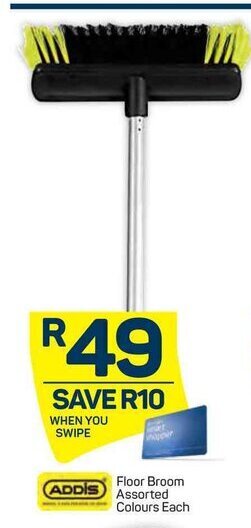 Pick n Pay Floor Broom Assorted Colours offer