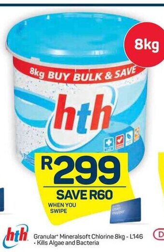 Pick n Pay Granular* Meniralsoft Chlorine 8kg -L146 offer