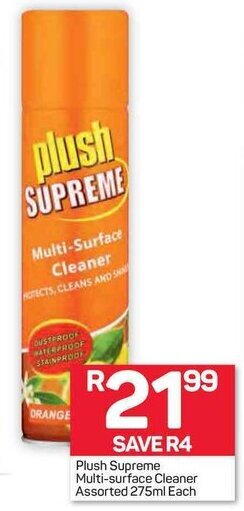 Pick n Pay Plush Supreme Multi-surface Cleaner Assorted 275ml offer
