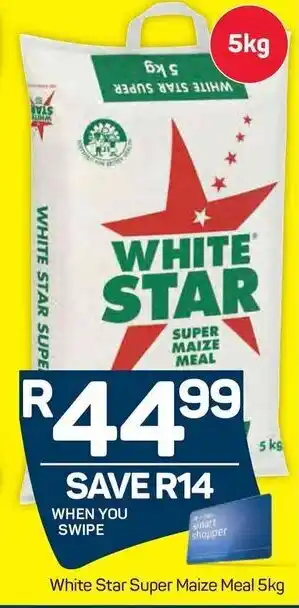 Pick n Pay White Sugar Super Maize Meal 5kg offer