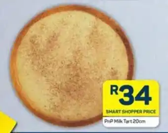 Pick n Pay Liquor PnP Milk Tart 20cm offer