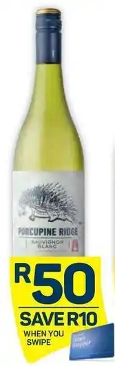 Pick n Pay Porcupine Ridge 750ml offer