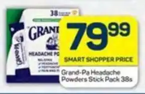 Grand-Pa Headache Powders Stick Pack 38s