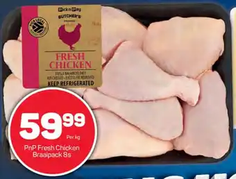 Pick n Pay PnP Fresh Chicken Braaipack 8s offer