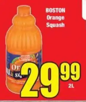 BOSTON Orange Squash