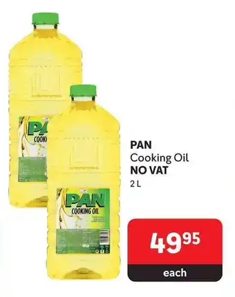 Makro PAN Cooking Oil NO VAT 2L offer