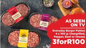 Food Lover's Market Everyday Burger Patties 4x100g offer