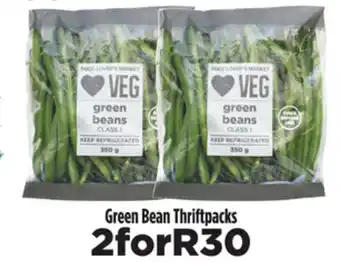 Food Lover's Market Green Bean Thriftpacks offer