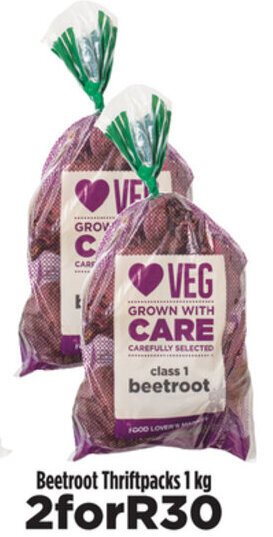 Food Lover's Market Beetroot Thriftpacks 1kg offer